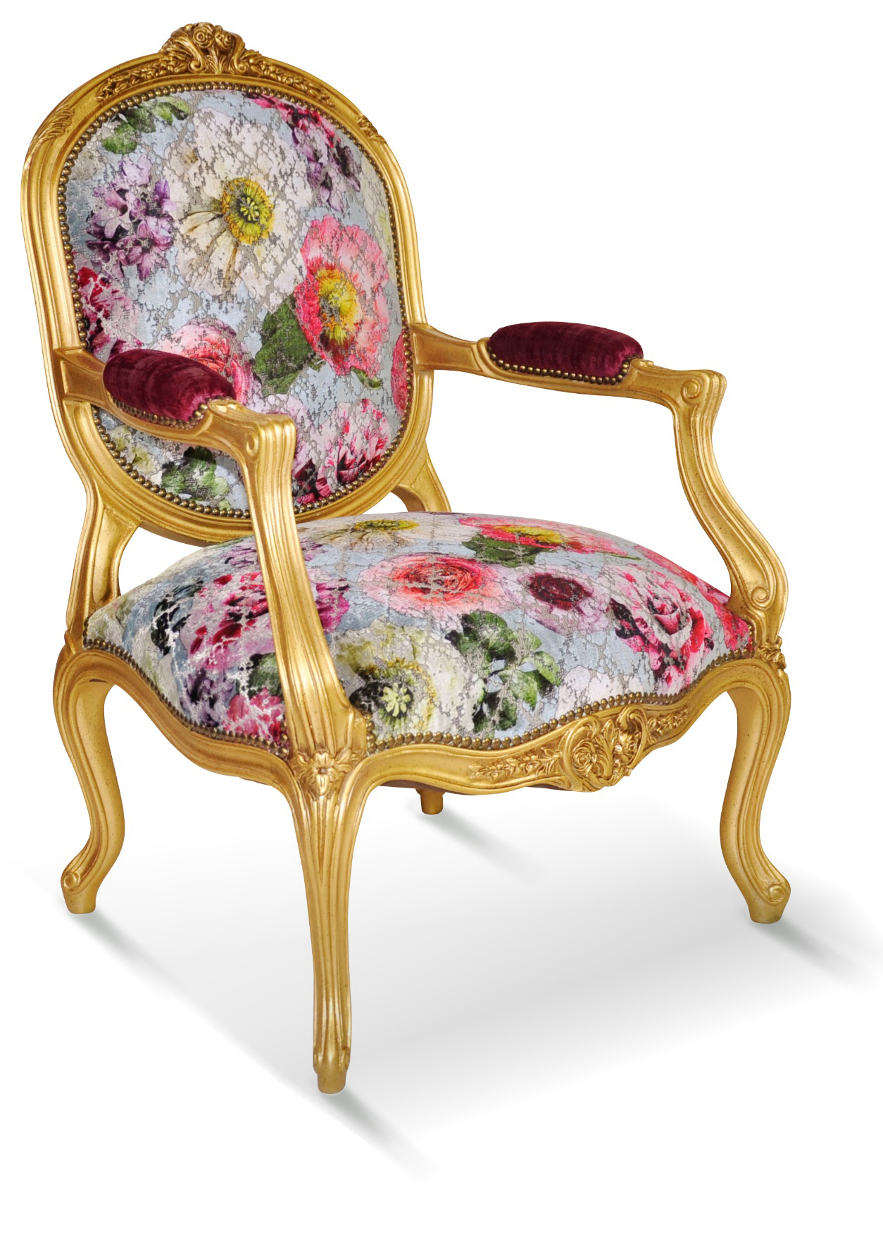 Fauteuil LOUIS XV en hêtre massif sculpté main – fauteuil classique à Valognes