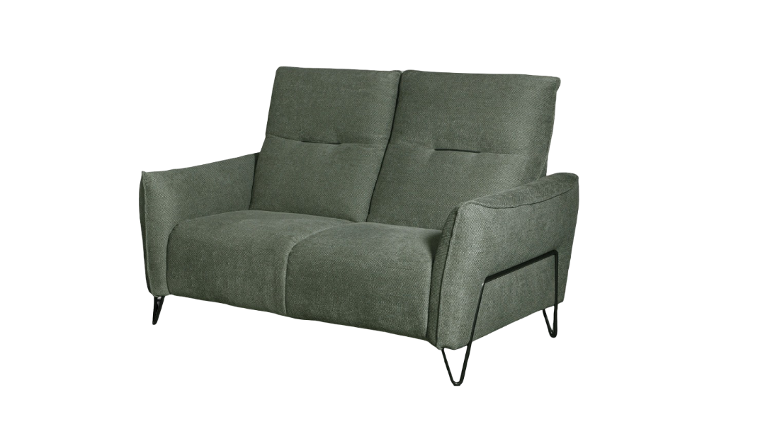 Canapé relax COCOON 2 places avec assise Memory Foam – canapé tissu ou cuir à Valognes