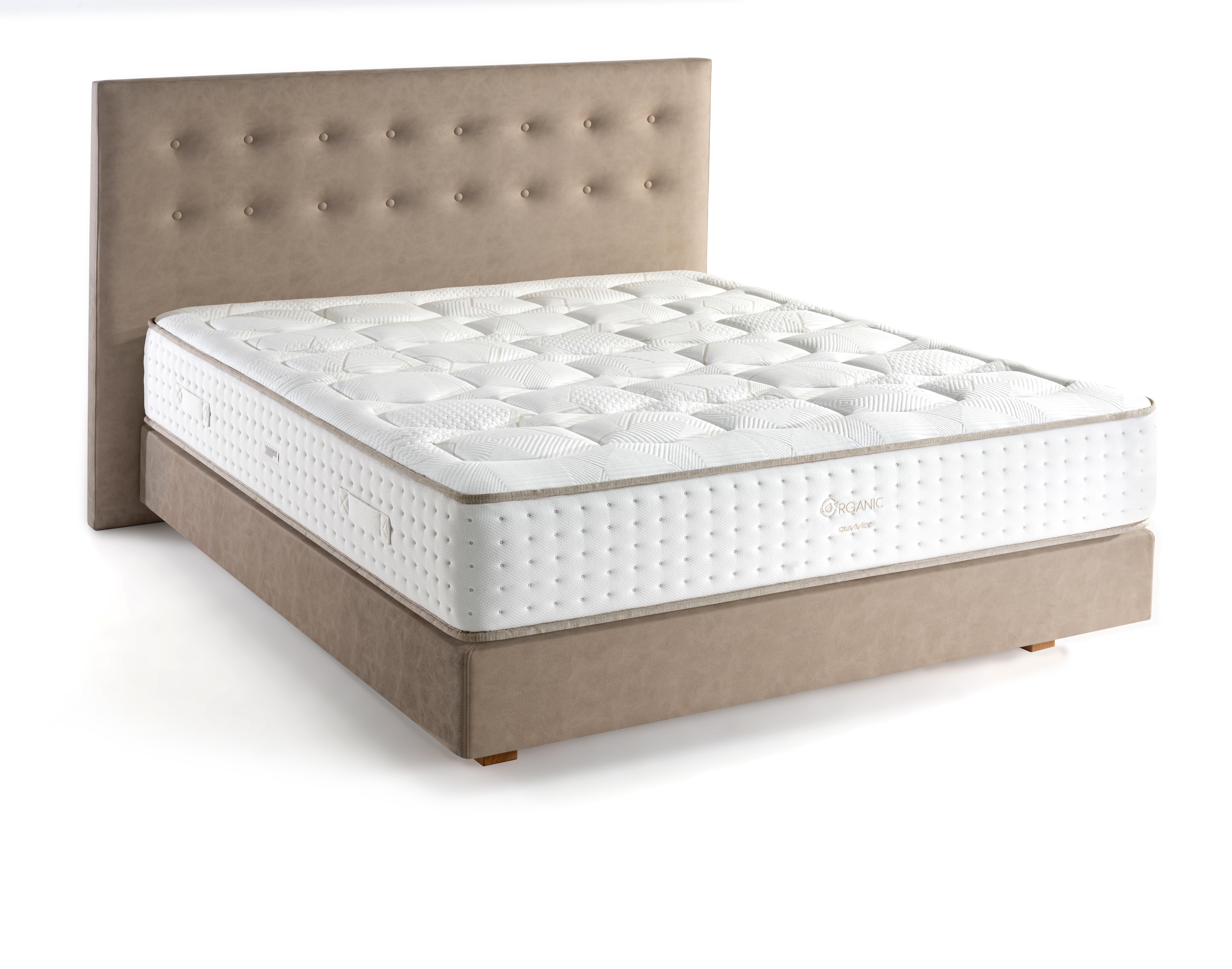 Matelas Duvivier Organic Équilibre à ressorts ensachés PÉRIPLUS – literie à Valognes