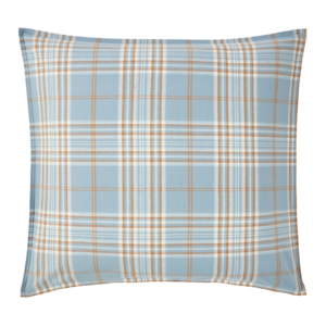 Taie d’oreiller Tartan en flanelle de coton 170 g/m² – linge de lit chaud à Valognes
