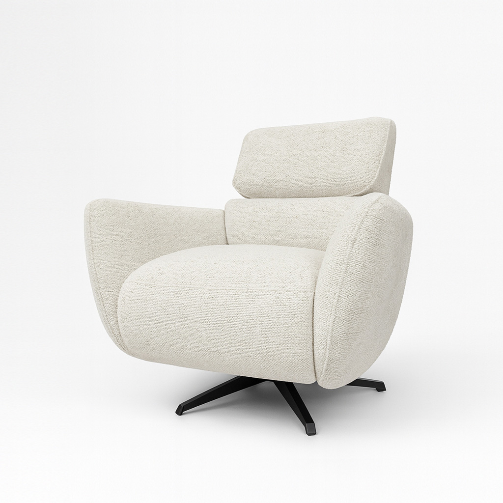 Fauteuil relax manuel SERPENT avec assise Bultex et têtière réglable – fauteuil relaxation à Valognes