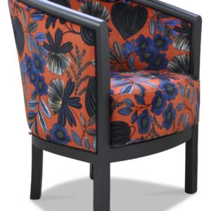 Fauteuil JULIEN en hêtre massif avec assise mousse 40 kg/m³ – fauteuil compact à Valognes