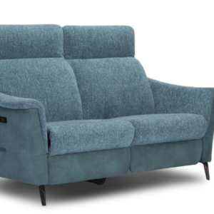 Canapé relax UTOPIA 2,5 places électrique avec assise BULTEX – canapé tissu ou cuir à Valognes