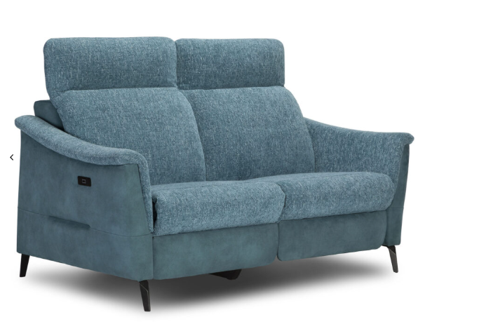 Canapé relax UTOPIA 2,5 places électrique avec assise BULTEX – canapé tissu ou cuir à Valognes