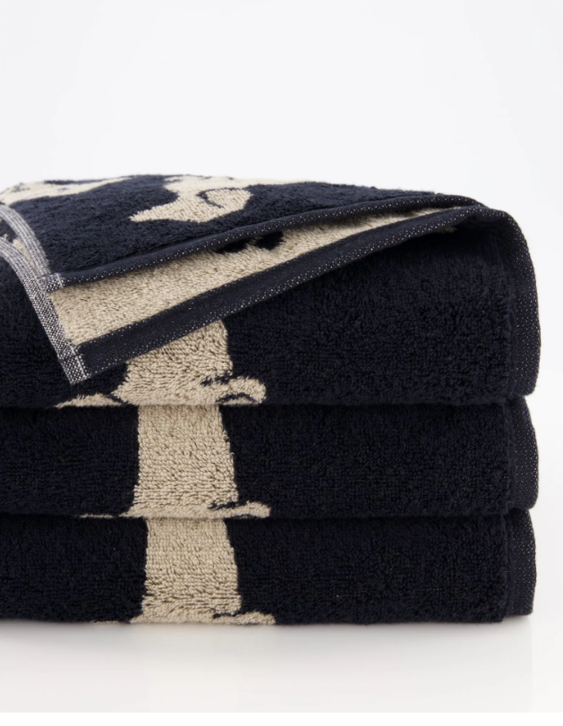 Serviettes Cawö WE LOVE DOGS 6246 Noir-Beige 93 – Image 3