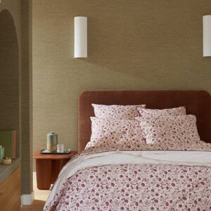 Housse de couette Oriental Garden Essix en percale de coton – linge de maison à Valognes
