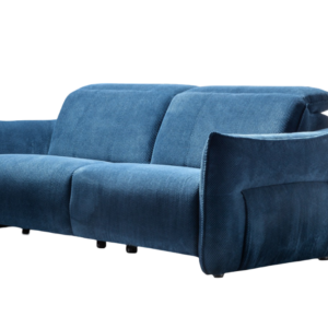 Canapé ALBA avec têtières Recliner et relaxation électrique en option – canapé tissu ou cuir à Valognes